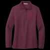 Women's Silk Touch Long Sleeve Polo Thumbnail