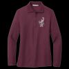 Women's Silk Touch Long Sleeve Polo Thumbnail