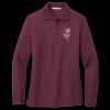 Women's Silk Touch Long Sleeve Polo Thumbnail
