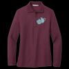Women's Silk Touch Long Sleeve Polo Thumbnail