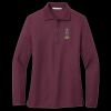 Women's Silk Touch Long Sleeve Polo Thumbnail