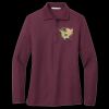 Women's Silk Touch Long Sleeve Polo Thumbnail