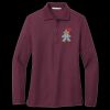 Women's Silk Touch Long Sleeve Polo Thumbnail