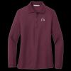 Women's Silk Touch Long Sleeve Polo Thumbnail
