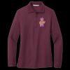 Women's Silk Touch Long Sleeve Polo Thumbnail