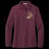 Women's Silk Touch Long Sleeve Polo Thumbnail