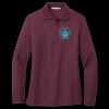 Women's Silk Touch Long Sleeve Polo Thumbnail