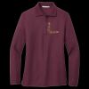 Women's Silk Touch Long Sleeve Polo Thumbnail