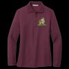 Women's Silk Touch Long Sleeve Polo Thumbnail
