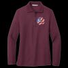 Women's Silk Touch Long Sleeve Polo Thumbnail