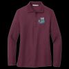 Women's Silk Touch Long Sleeve Polo Thumbnail
