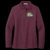 Women's Silk Touch Long Sleeve Polo Thumbnail