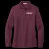 Women's Silk Touch Long Sleeve Polo Thumbnail