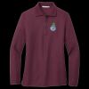 Women's Silk Touch Long Sleeve Polo Thumbnail