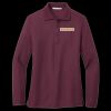 Women's Silk Touch Long Sleeve Polo Thumbnail