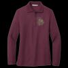 Women's Silk Touch Long Sleeve Polo Thumbnail