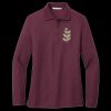 Women's Silk Touch Long Sleeve Polo Thumbnail