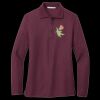 Women's Silk Touch Long Sleeve Polo Thumbnail
