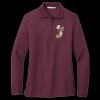 Women's Silk Touch Long Sleeve Polo Thumbnail