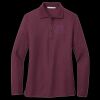 Women's Silk Touch Long Sleeve Polo Thumbnail