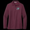 Women's Silk Touch Long Sleeve Polo Thumbnail