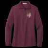 Women's Silk Touch Long Sleeve Polo Thumbnail