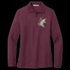 Women's Silk Touch Long Sleeve Polo Thumbnail