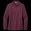 Women's Silk Touch Long Sleeve Polo Thumbnail