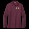 Women's Silk Touch Long Sleeve Polo Thumbnail