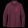 Women's Silk Touch Long Sleeve Polo Thumbnail