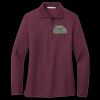 Women's Silk Touch Long Sleeve Polo Thumbnail