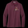 Women's Silk Touch Long Sleeve Polo Thumbnail