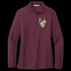 Women's Silk Touch Long Sleeve Polo Thumbnail