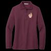 Women's Silk Touch Long Sleeve Polo Thumbnail