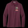 Women's Silk Touch Long Sleeve Polo Thumbnail