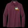 Women's Silk Touch Long Sleeve Polo Thumbnail