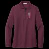 Women's Silk Touch Long Sleeve Polo Thumbnail