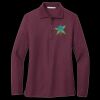 Women's Silk Touch Long Sleeve Polo Thumbnail