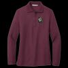 Women's Silk Touch Long Sleeve Polo Thumbnail