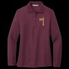 Women's Silk Touch Long Sleeve Polo Thumbnail