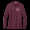 Women's Silk Touch Long Sleeve Polo Thumbnail