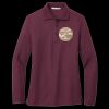 Women's Silk Touch Long Sleeve Polo Thumbnail