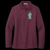 Women's Silk Touch Long Sleeve Polo Thumbnail