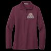Women's Silk Touch Long Sleeve Polo Thumbnail