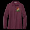 Women's Silk Touch Long Sleeve Polo Thumbnail