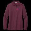 Women's Silk Touch Long Sleeve Polo Thumbnail
