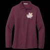 Women's Silk Touch Long Sleeve Polo Thumbnail