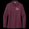 Women's Silk Touch Long Sleeve Polo Thumbnail