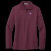 Women's Silk Touch Long Sleeve Polo Thumbnail