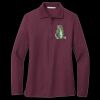 Women's Silk Touch Long Sleeve Polo Thumbnail